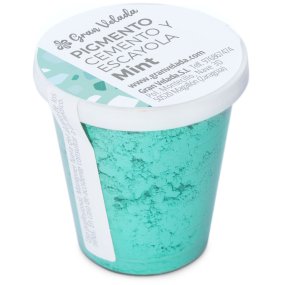 Pigment de menthe pour ciment et plâtre