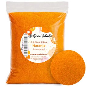 Arena fina naranja