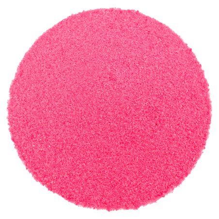 Arena decorativa rosa neon
