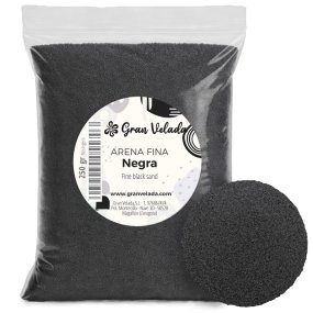 Sable fin et noir
