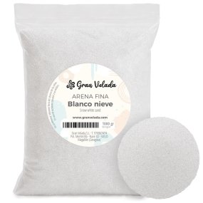 Sable fin et blanc