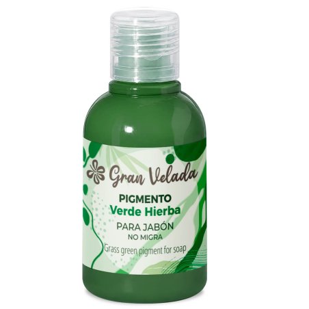 Colorante verde hierba jabon de aceite pigmento liquido 3