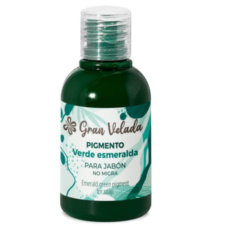 Colorante verde esmeralda jabon de aceite pigmento liquido 3