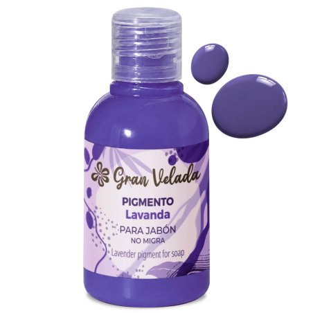 Colorante lavanda jabon de aceite pigmento liquido 2