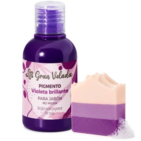 Pigment liquide de savon à l’huile de colorant violet brillant