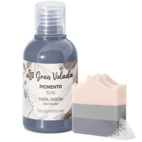 Huile de pigment liquide de savon à colorant gris