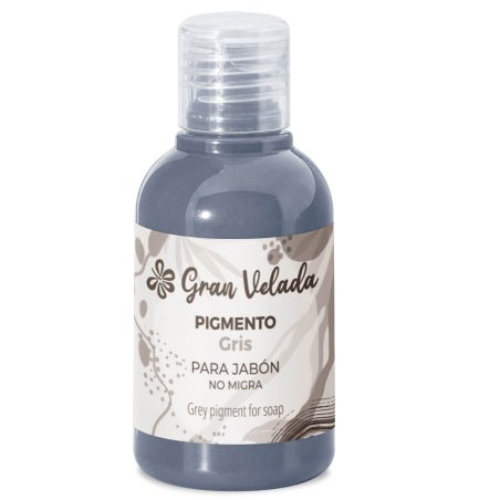 Colorante gris jabon de aceite pigmento liquido 3