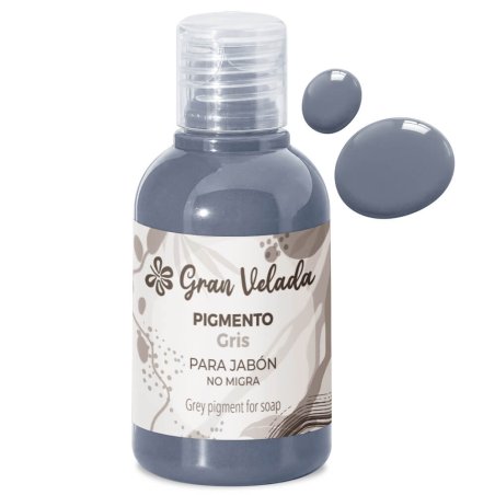 Colorante gris jabon de aceite pigmento liquido 2