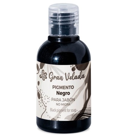 Colorante negro jabon de aceite pigmento liquido 3