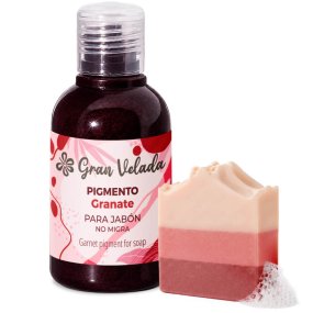 Colorante granate jabon de aceite pigmento liquido
