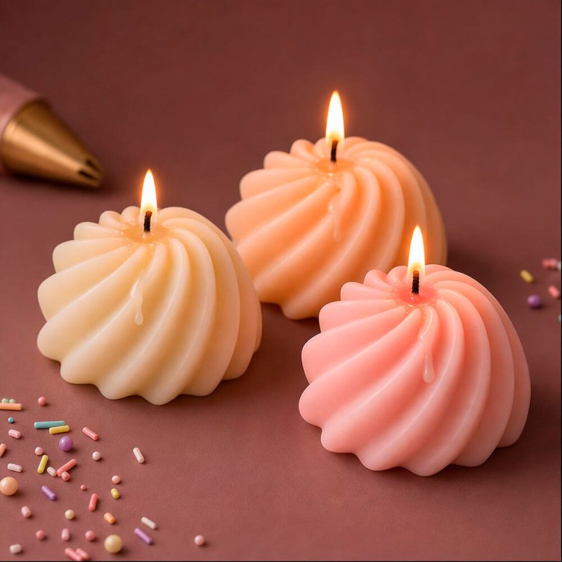 Molde para hacer velas de topping