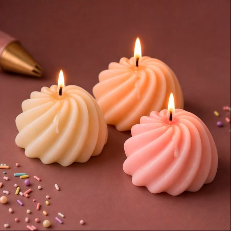 Molde para hacer velas de topping