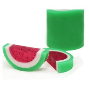 Kit comment faire des savons à la pastèque. Matériel et instructions Kit comment faire des savons à la pastèque. Matériel et instructions