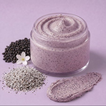Partículas exfoliantes cuerpo