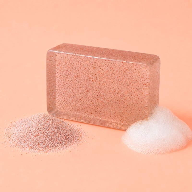 Partículas exfoliantes arroz rojo 250 micras