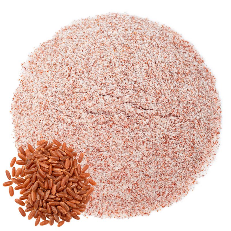 Partículas exfoliantes arroz rojo 250 micras