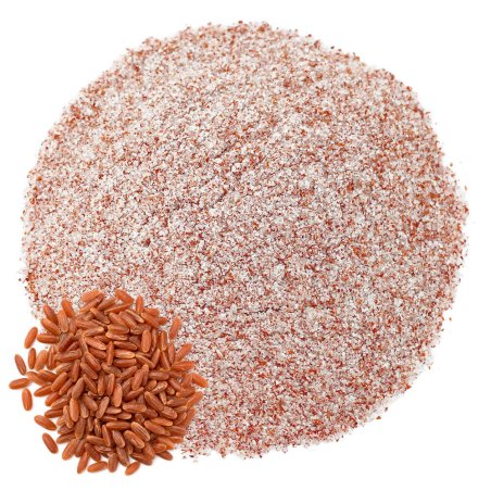 Partículas exfoliantes arroz rojo 500 micras