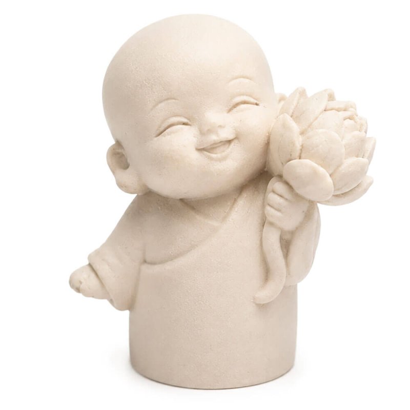 Molde para velas buda con flor de loto 2