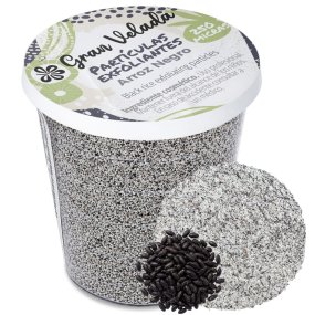 Partículas exfoliantes de arroz negro 250 micras