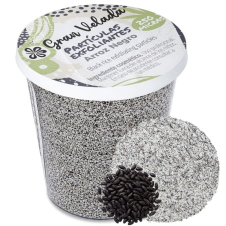 Partículas exfoliantes faciales
