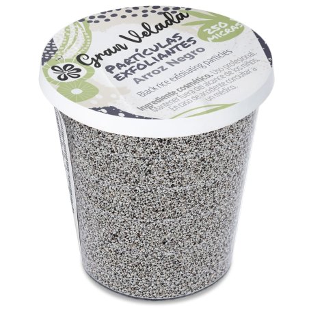 Partículas exfoliantes arroz negro 250 micras