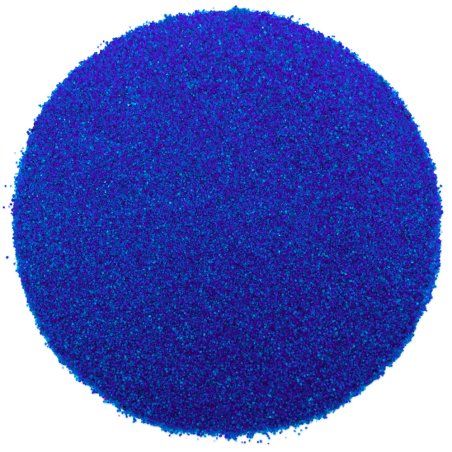 Arena fina azul electrico