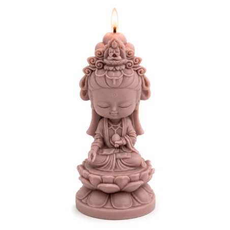 Molde para velas buda Guanyin 2