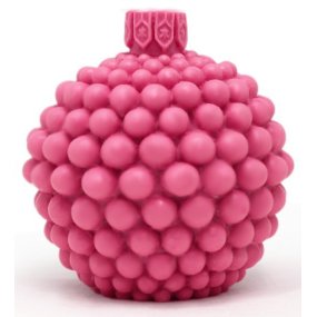 Molde bola de Navidad con bolitas