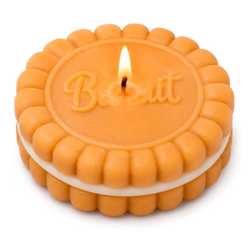 Molde para velas galleta rellena