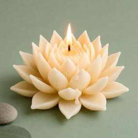 Moule à bougie fleur de lotus