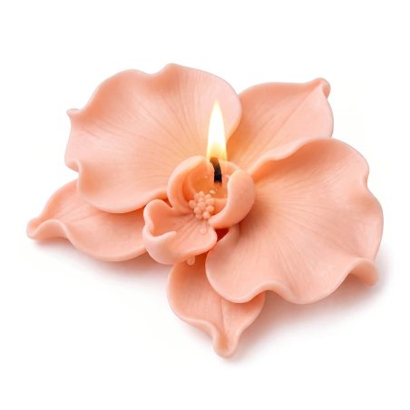 Molde para velas orquídea