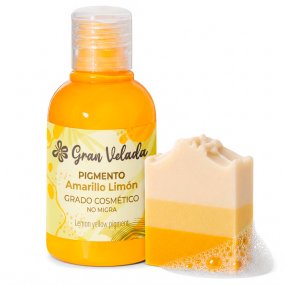 Corante liquido sabao de oleo pigmento amarelo limao