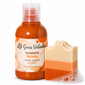 Corante liquido sabao de oleo pigmento laranja