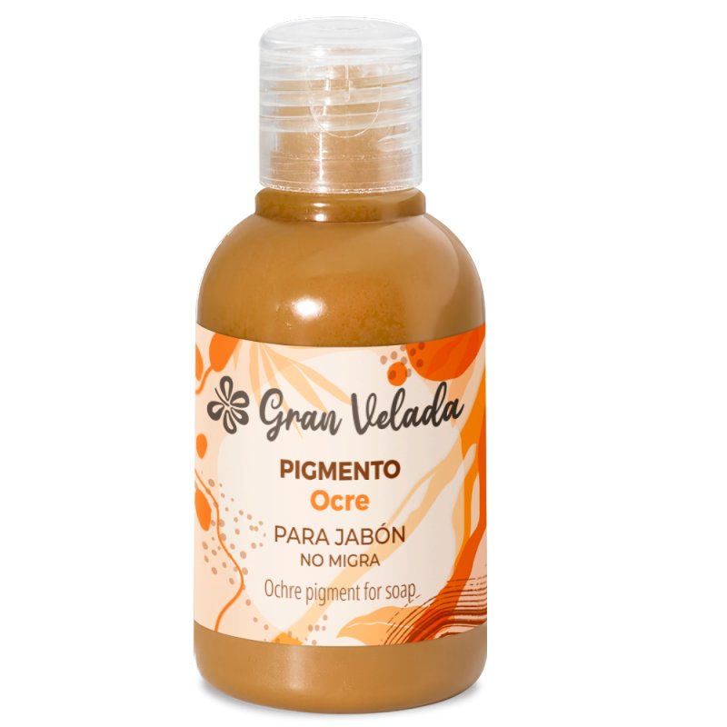 Colorante ocre jabon de aceite
