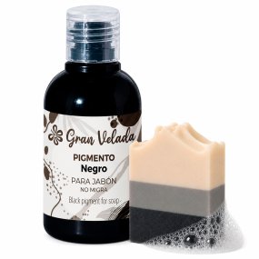 Colorante negro jabon de aceite pigmento liquido