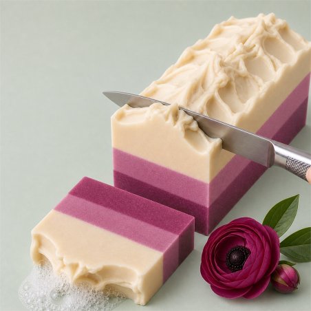 Jabon de aceite magenta