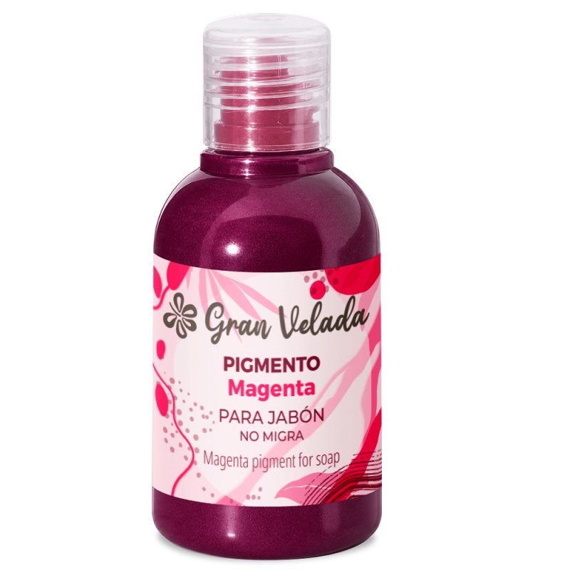 Colorante magenta jabon de aceite