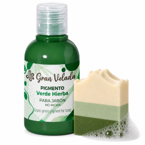 Huile de colorant vert herbe savon pigment liquide