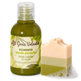 Corante liquido sabao de oleo pigmento verde pistache