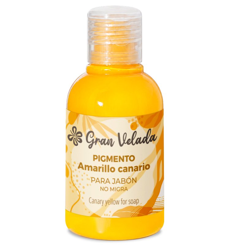 Colorante amarillo canario jabon de aceite