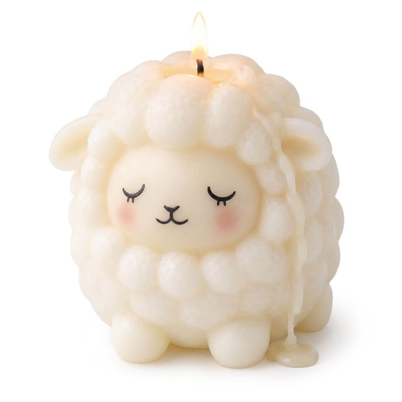 Molde para velas ovejita