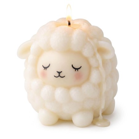 Molde para velas ovejita