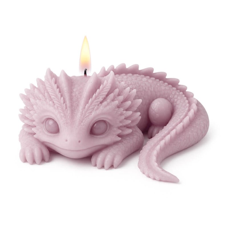 Molde para velas ajolote