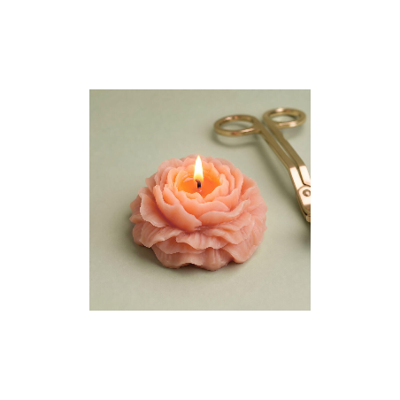 Set de moldes para velas flor de ranúnculo