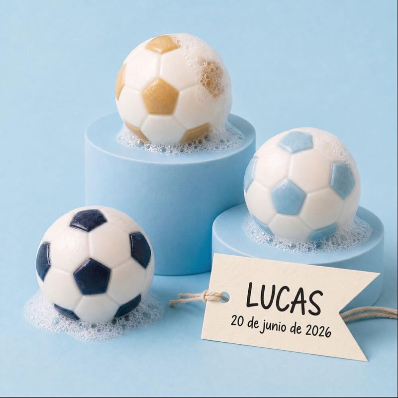 Molde balón de fútbol 3D 4