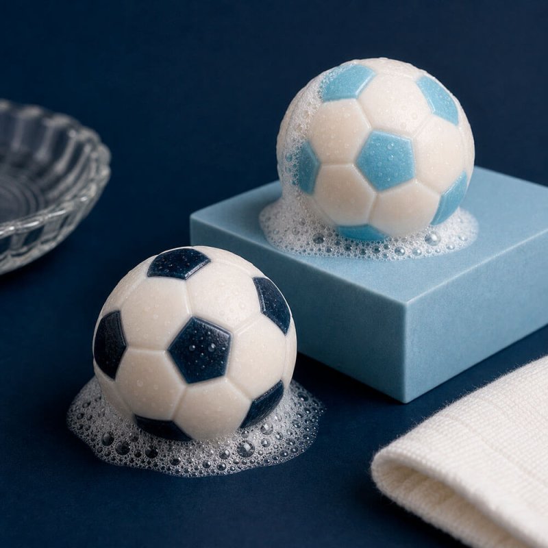 Molde balón de fútbol 3D 5