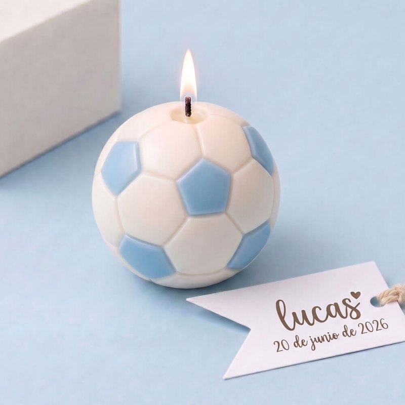 Molde balón de fútbol 3D