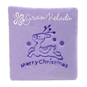 Carimbo de sabonete Renas de Pai Natal