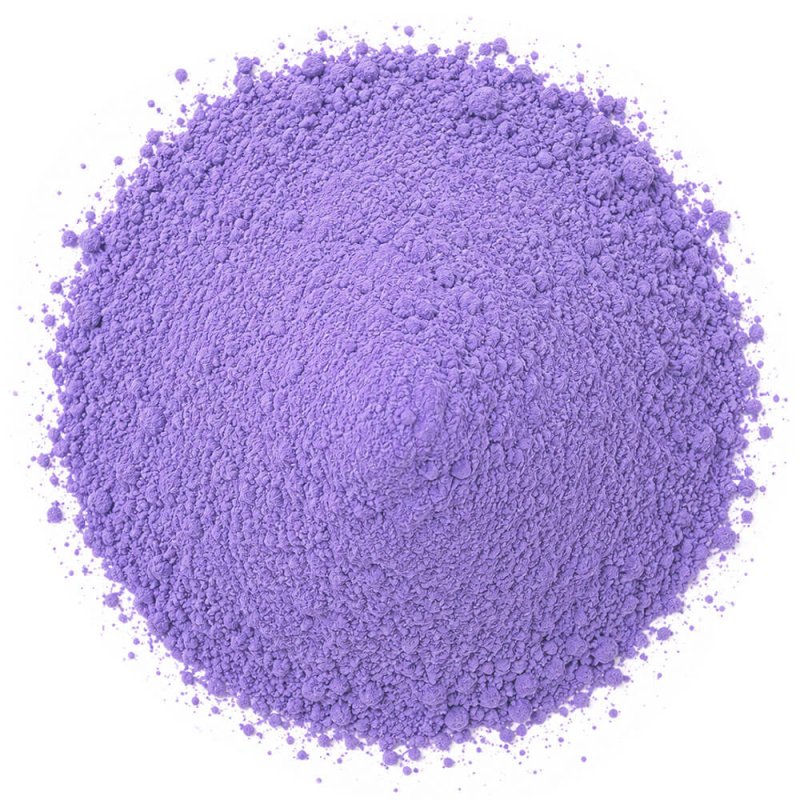 Pigmento violeta claro grado tecnico de origen mineral