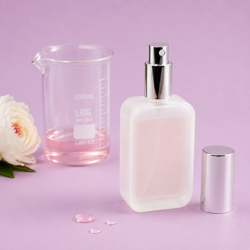 Frasco cristal blanco petaca 50 ml al por mayor para hacer perfumes